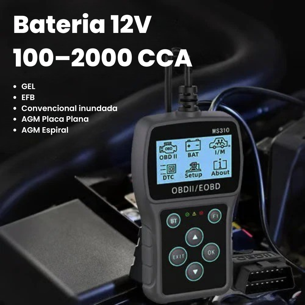 Testador de Baterias 12 V BT100