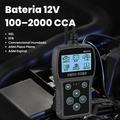 Testador de Baterias 12 V BT100