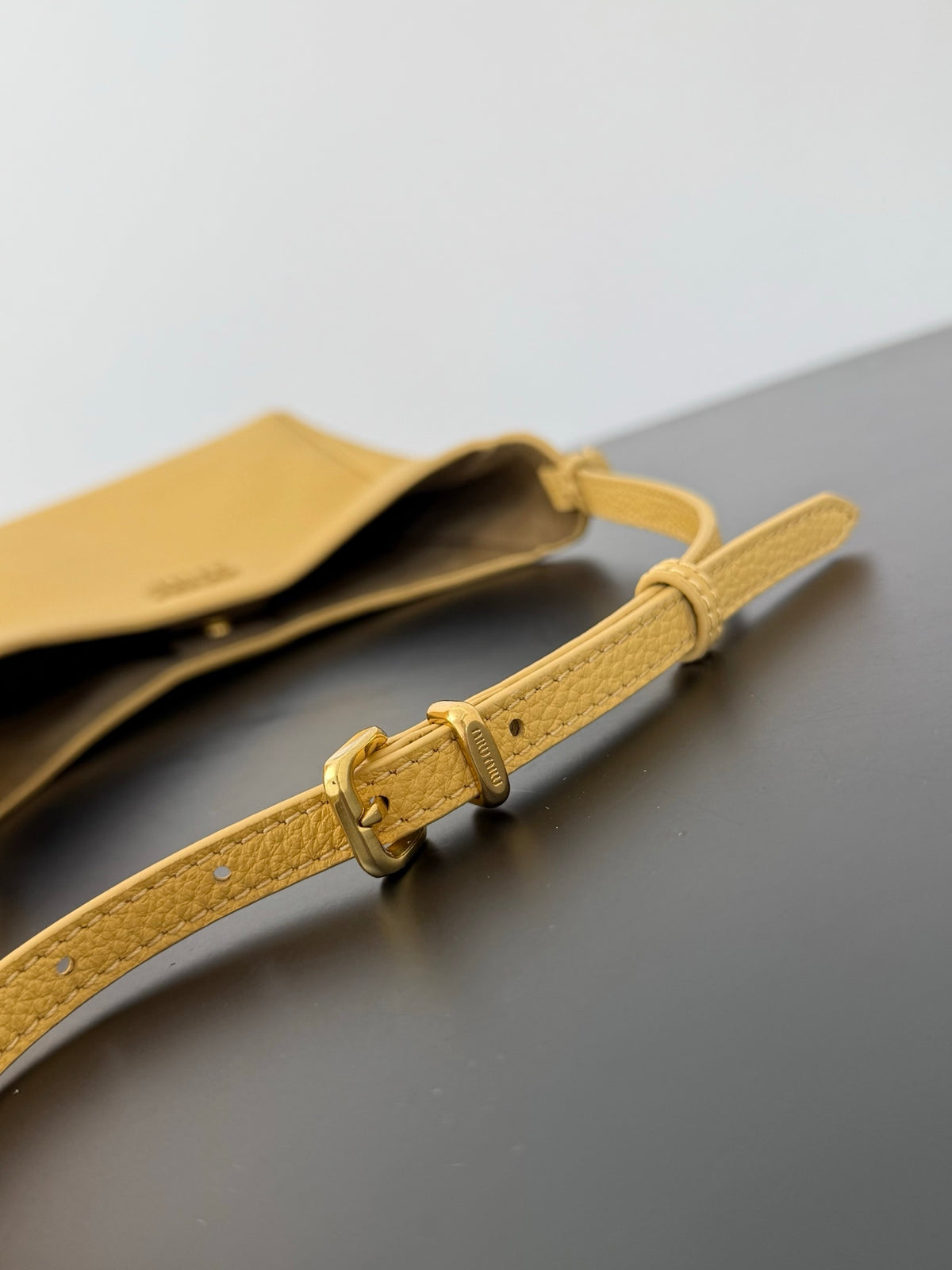miumiu bag yellow