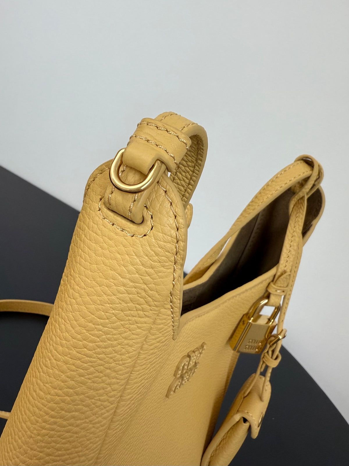 miumiu bag yellow